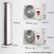ハイアベル(Har)2匹/3匹の定率エアコン戸棚用冷房温室型エアコリビ定速円柱立式エアコン帝杯EDS-72 LW/08 EDS 33/3匹