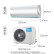 美的（MDA）一級能效全直流変域冷房温室壁掛け式エアコン極クルECO省エネ静音インテリングAPP屋外機KF-26ゴアリング/WXDN 8 A@大1匹