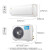 美的（Midea）エちゃんは大きい1匹1.5匹の周波数変化器です。智弧冷房暖房房インテル壁掛式寝室エアン室外機KFR-35 GW/WD AA3@